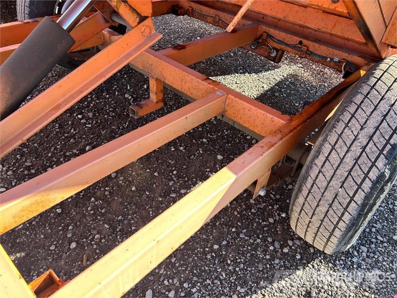  Miska MD 58 8 ft S/A Dump Utility Trailer Kipper
