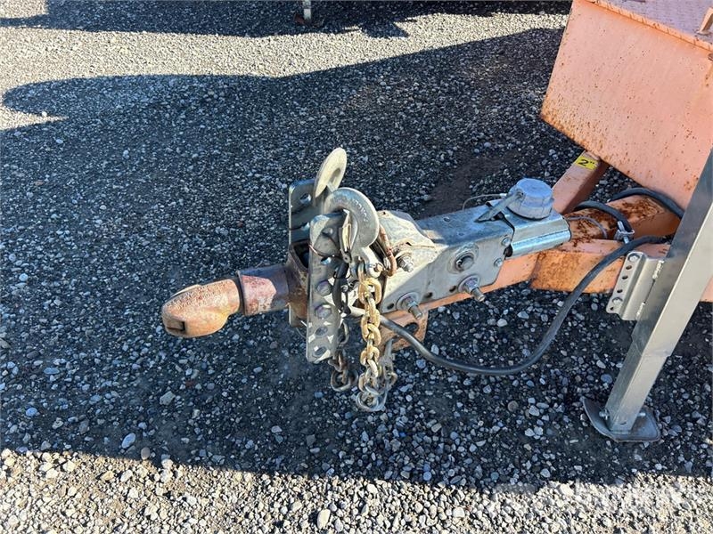  Miska MD 58 8 ft S/A Dump Utility Trailer Kipper