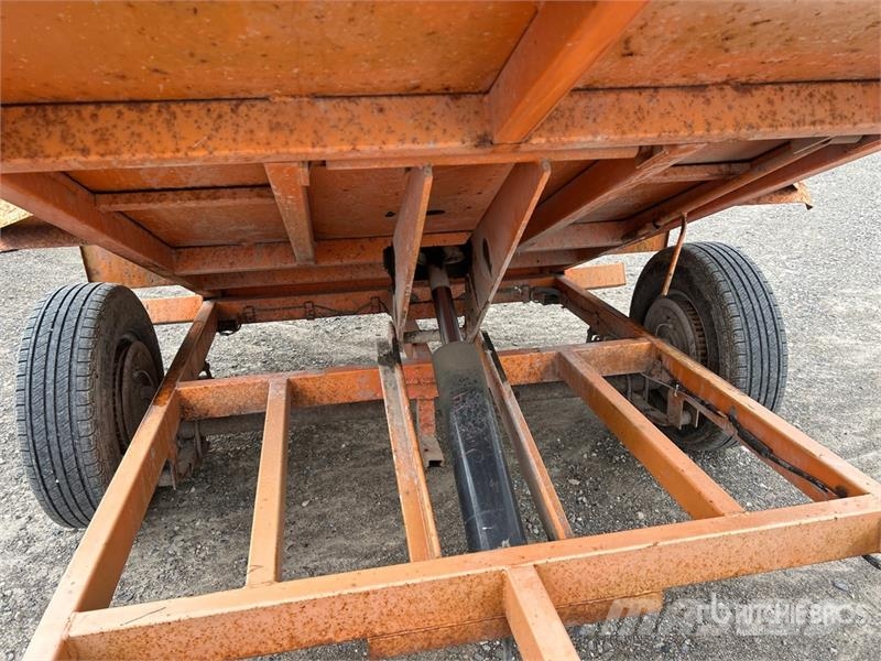 Miska MD 58 8 ft S/A Dump Utility Trailer Bañera