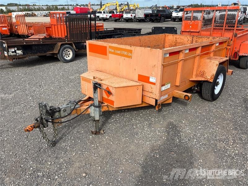  Miska MD 58 Dump Utility Trailer Tipper trailers