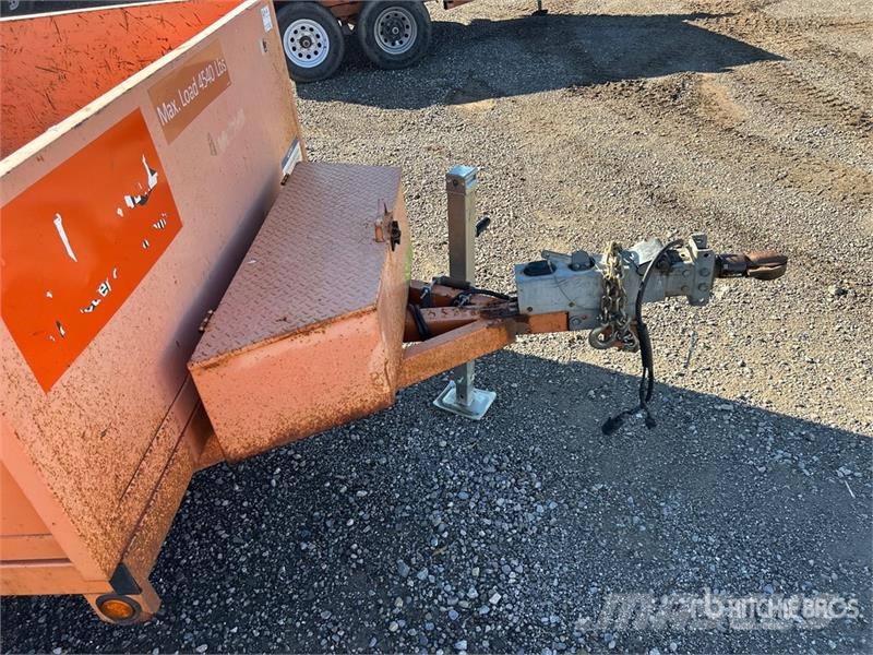  Miska MD 610 10 ft T/A Dump Utility Trailer Kipper