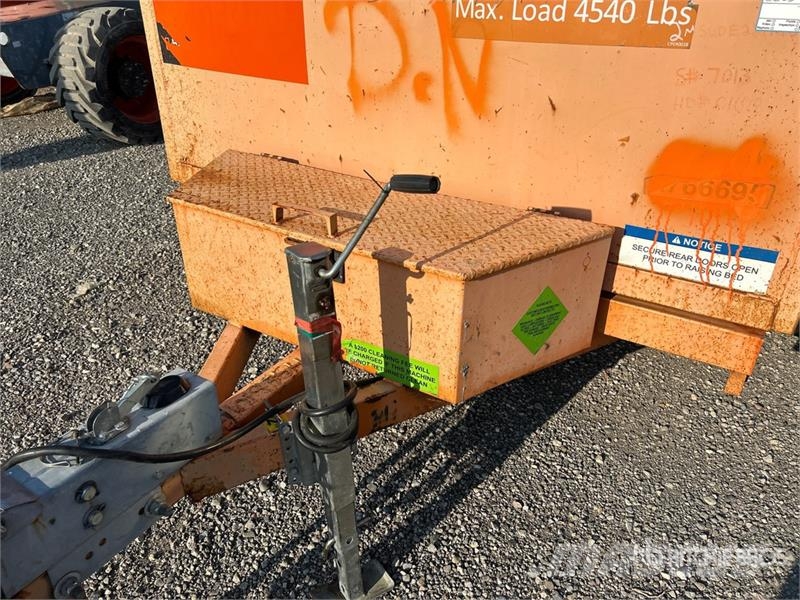  Miska MD 610 10 ft T/A Dump Utility Trailer Bañera