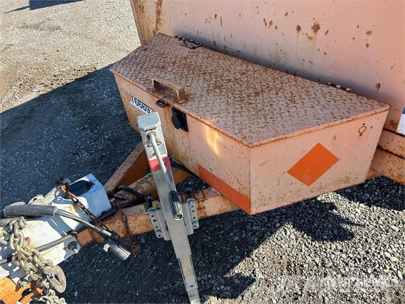  Miska MD 610 10 ft T/A Dump Utility Trailer Kipper
