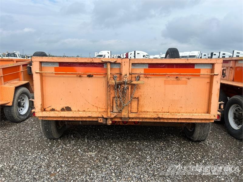 Miska MD 610 10 ft T/A Dump Utility Trailer Kipper