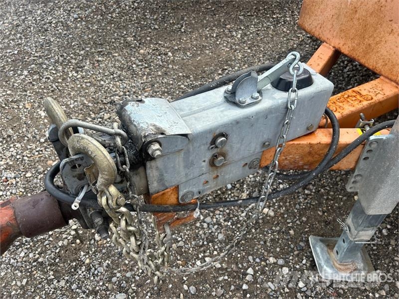 Miska MD 610 10 ft T/A Dump Utility Trailer Kipper
