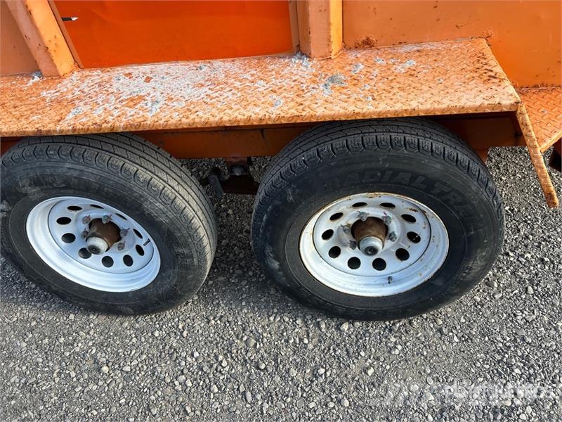 Miska MD 610 10 ft T/A Dump Utility Trailer Bañera