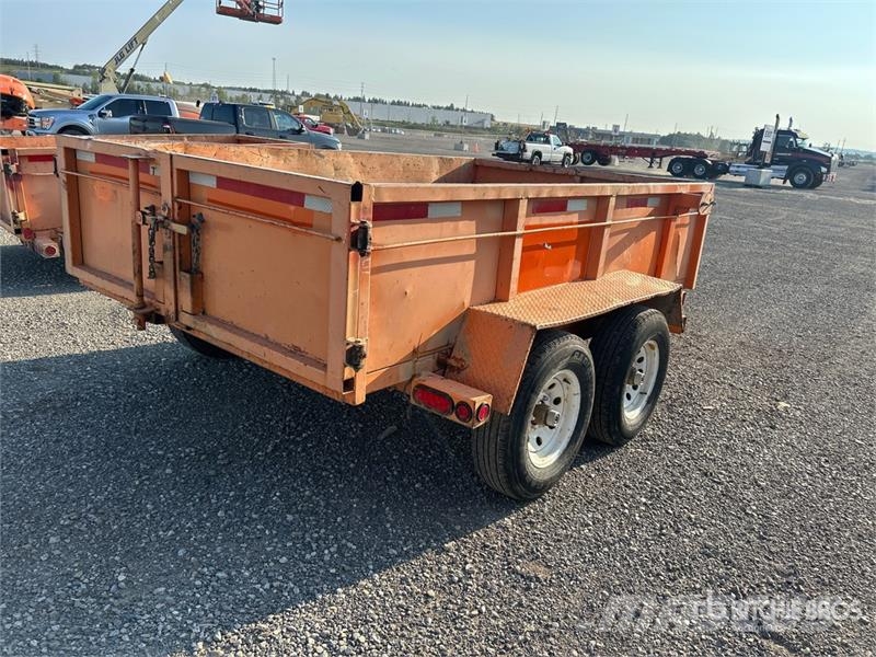  Miska MD 610 10 ft T/A Dump Utility Trailer Bañera