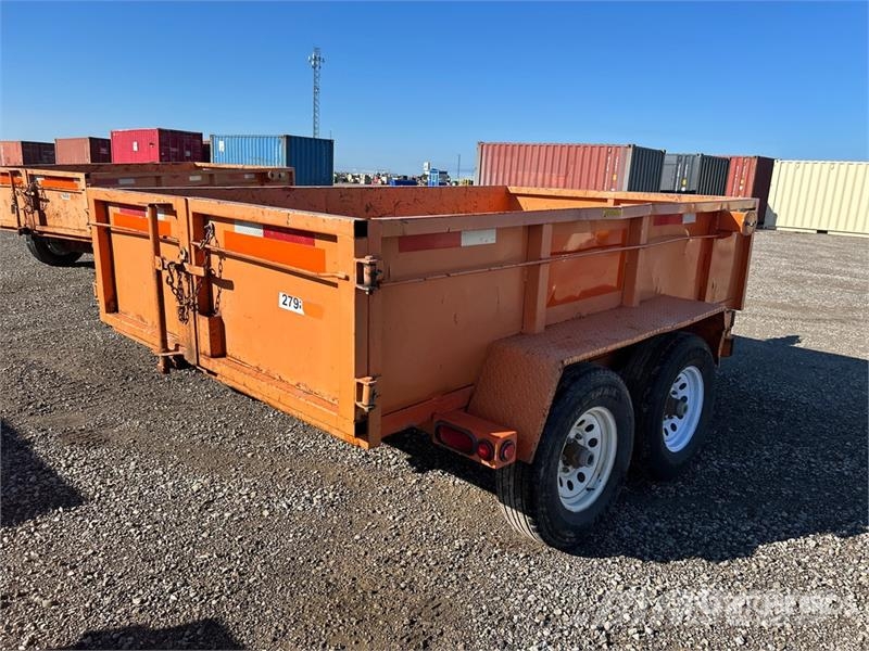  Miska MD 610 10 ft T/A Dump Utility Trailer Kipper