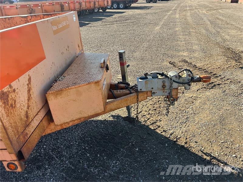  Miska MD 610 10 ft T/A Dump Utility Trailer Kipper