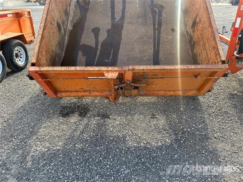 Miska MD 610 10 ft T/A Dump Utility Trailer Bañera