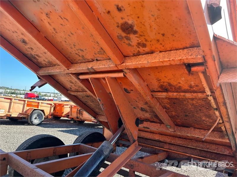  Miska MD 610 10 ft T/A Dump Utility Trailer Kipper