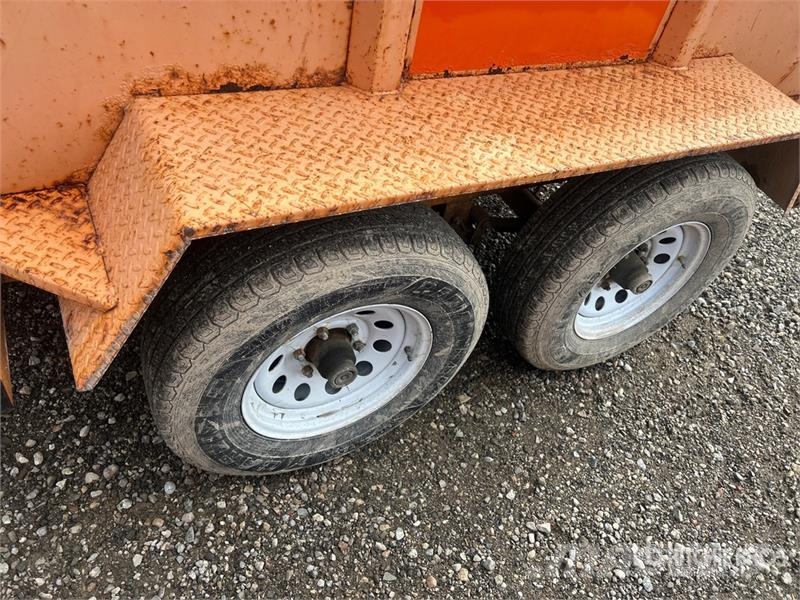 Miska MD 610 10 ft T/A Dump Utility Trailer Kipper