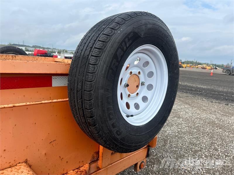 Miska MD 610 10 ft T/A Dump Utility Trailer Kipper
