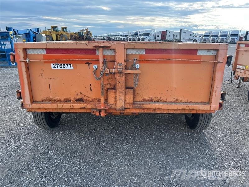 Miska MD 610 10 ft T/A Dump Utility Trailer Bañera