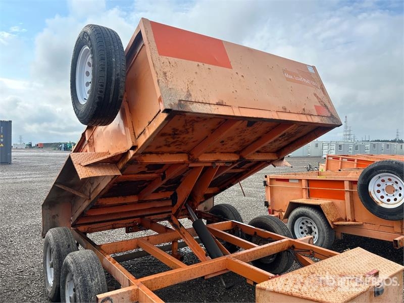 Miska MD 610 10 ft T/A Dump Utility Trailer Kipper