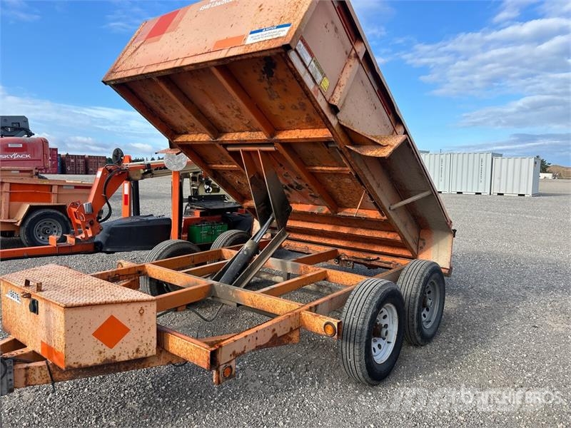 Miska MD 610 10 ft T/A Dump Utility Trailer Bañera