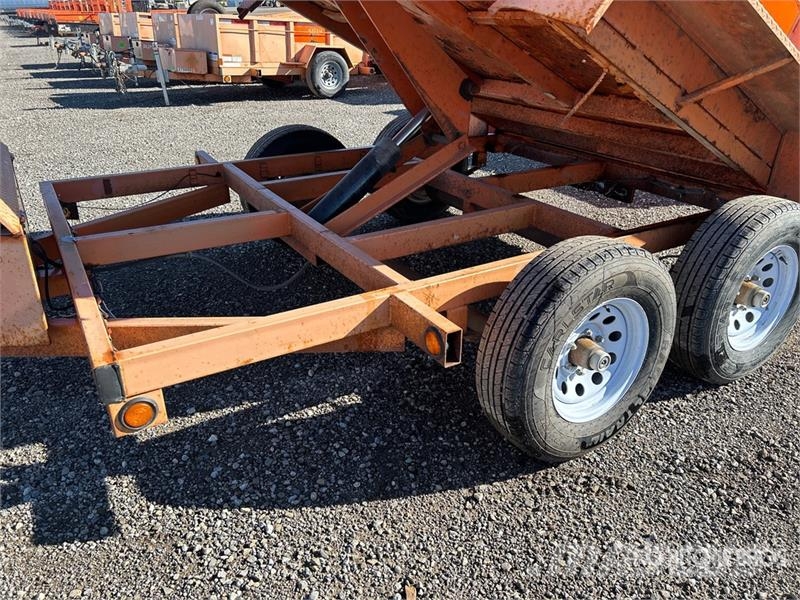  Miska MD 610 10 ft T/A Dump Utility Trailer Kipper