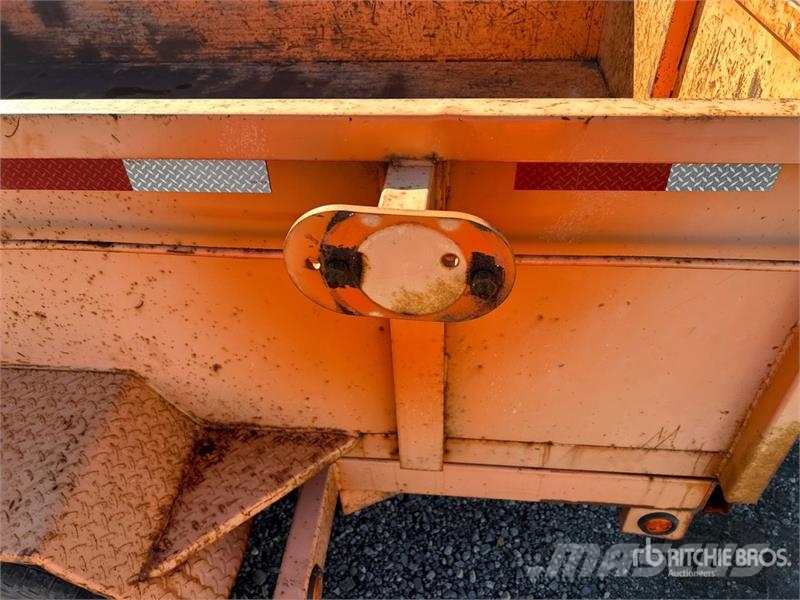  Miska MD 610 10 ft T/A Dump Utility Trailer Kipper