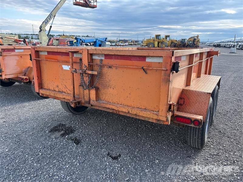 Miska MD 610 10 ft T/A Dump Utility Trailer Bañera