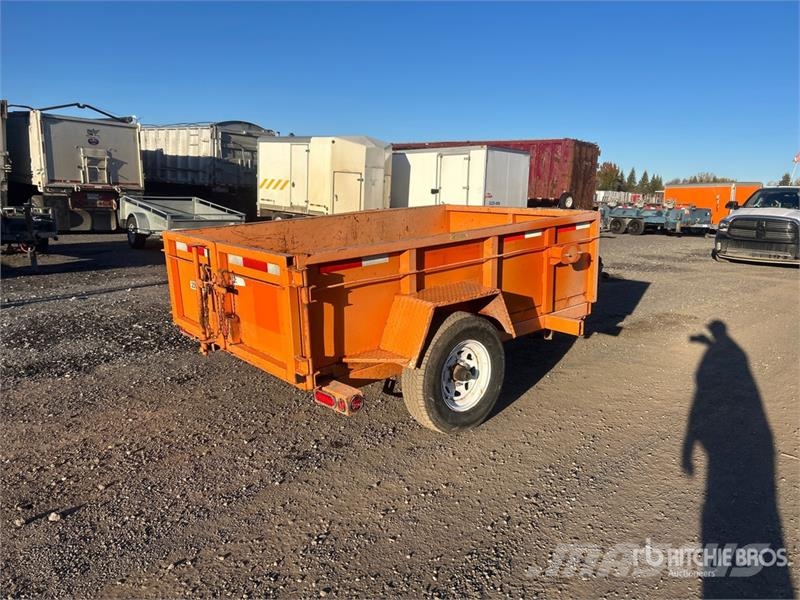 Miska MD Dump 58 8 ft S/A Dump Utility Trailer مقطورات قلابة