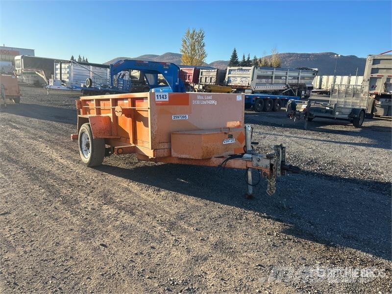 Miska MD Dump 58 8 ft S/A Dump Utility Trailer مقطورات قلابة