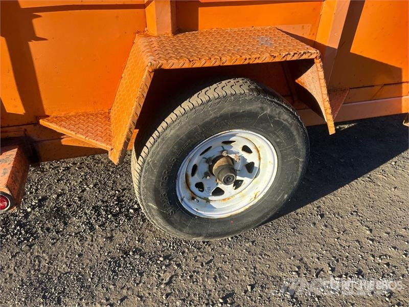 Miska MD Dump 58 8 ft S/A Dump Utility Trailer مقطورات قلابة