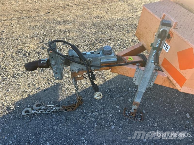  Miska MD Dump 58 8 ft S/A Dump Utility Trailer Kipper