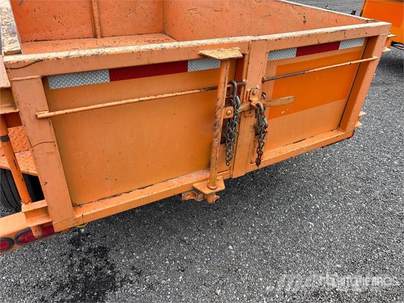 Miska MD Dump 58 8 ft S/A Dump Utility Trailer Bañera