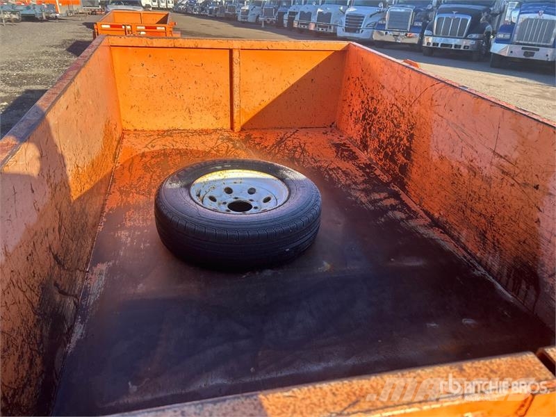  Miska MD Dump 58 8 ft S/A Dump Utility Trailer Kipper