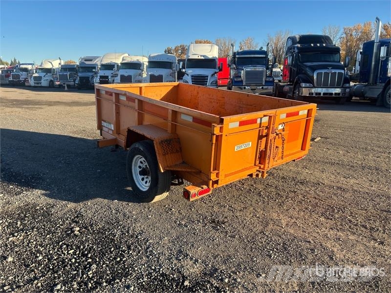 Miska MD Dump 58 8 ft S/A Dump Utility Trailer مقطورات قلابة