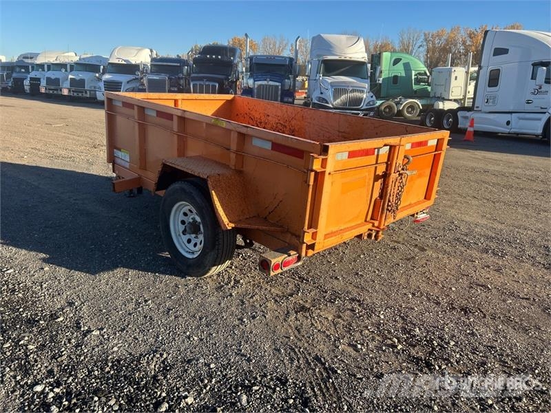  Miska MD Dump 58 8 ft S/A Dump Utility Trailer Kipper