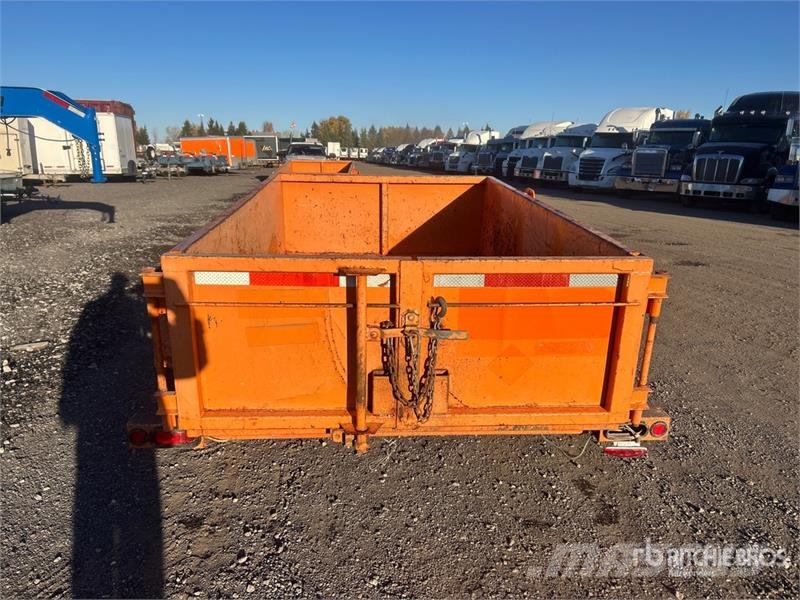  Miska MD Dump 58 8 ft S/A Dump Utility Trailer Kipper