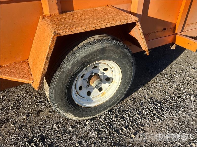  Miska MD Dump 58 8 ft S/A Dump Utility Trailer Kipper