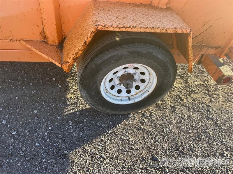  Miska MD Dump 58 8 ft S/A Dump Utility Trailer Kipper