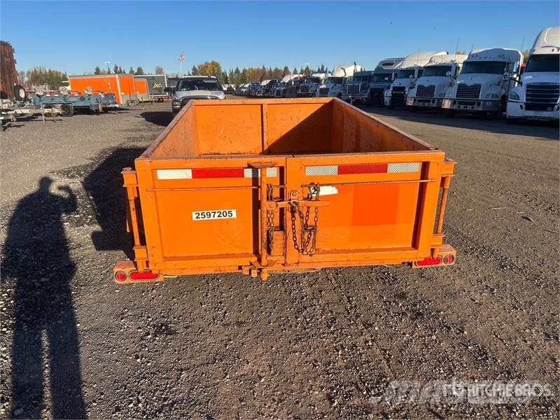 Miska MD Dump 58 8 ft S/A Dump Utility Trailer مقطورات قلابة