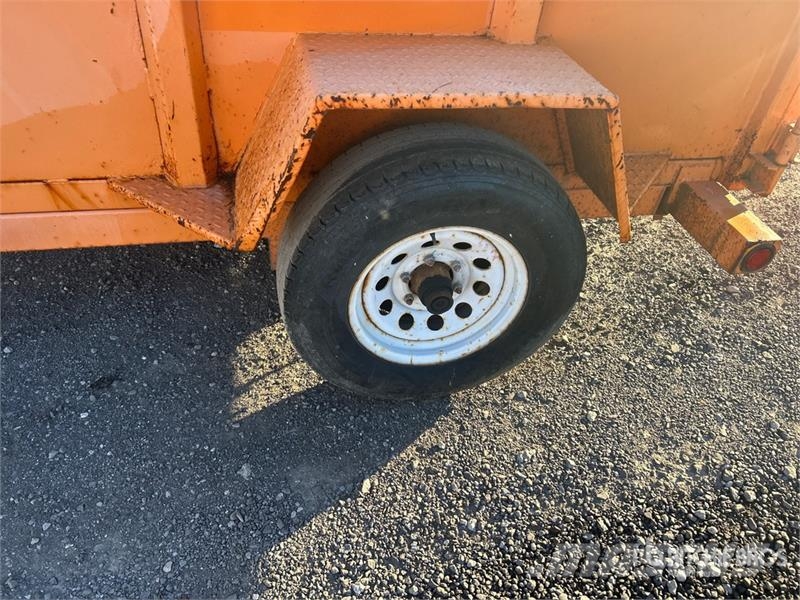 Miska MD Dump 58 8 ft S/A Dump Utility Trailer مقطورات قلابة