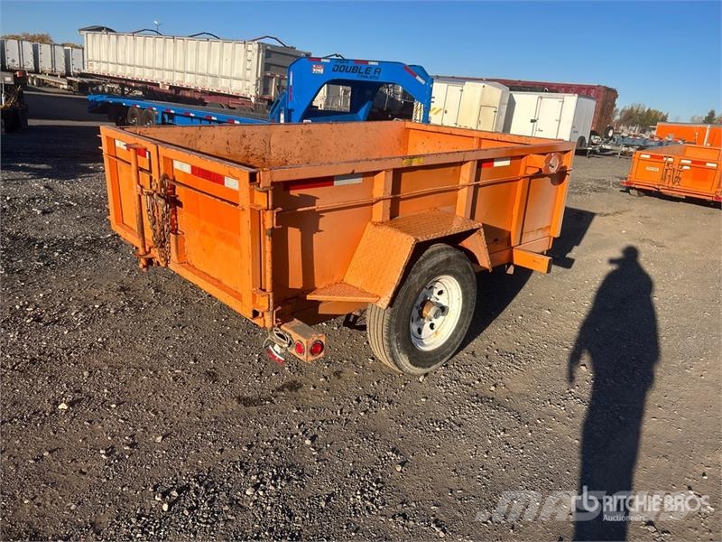 Miska MD Dump 58 8 ft S/A Dump Utility Trailer Kipper