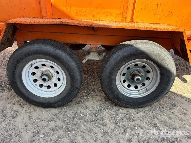 Miska MD DUMP 610 10 ft T/A Dump Utility Trailer Bañera