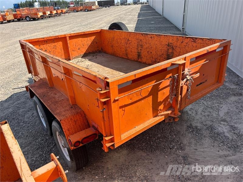 Miska MD DUMP 610 10 ft T/A Dump Utility Trailer Bañera
