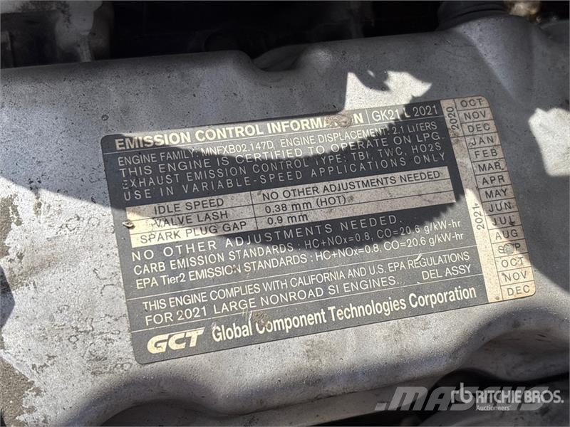Mitsubishi FG25N Cushion Tire Forklift شاحنات ذات رافعات شوكية - أخرى