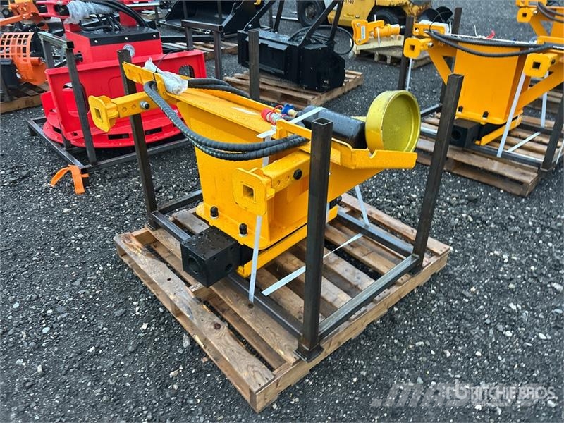  MIYI AD680 Skid Steer Post Driver (Unused) Fencing equipment