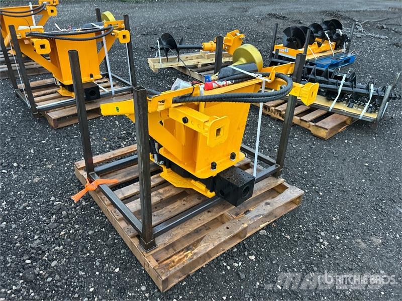  MIYI AD680 Skid Steer Post Driver (Unused) Fencing equipment