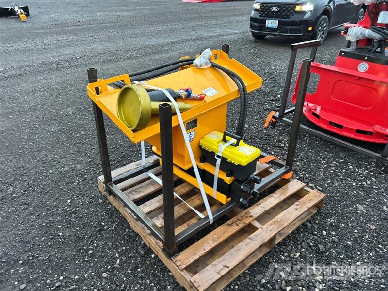  MIYI AD680 Skid Steer Post Driver (Unused) Fencing equipment