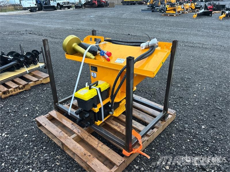  MIYI AD680 Skid Steer Post Driver (Unused) Fencing equipment
