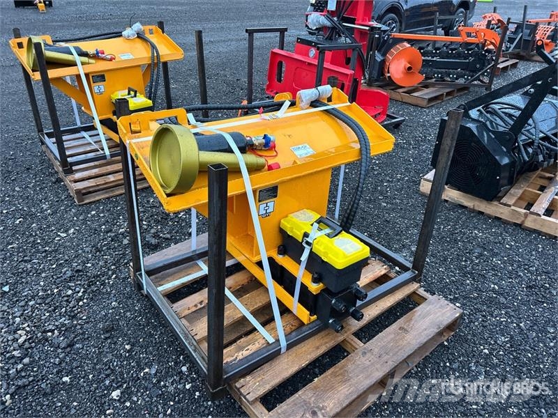  MIYI AD680 Skid Steer Post Driver (Unused) Fencing equipment