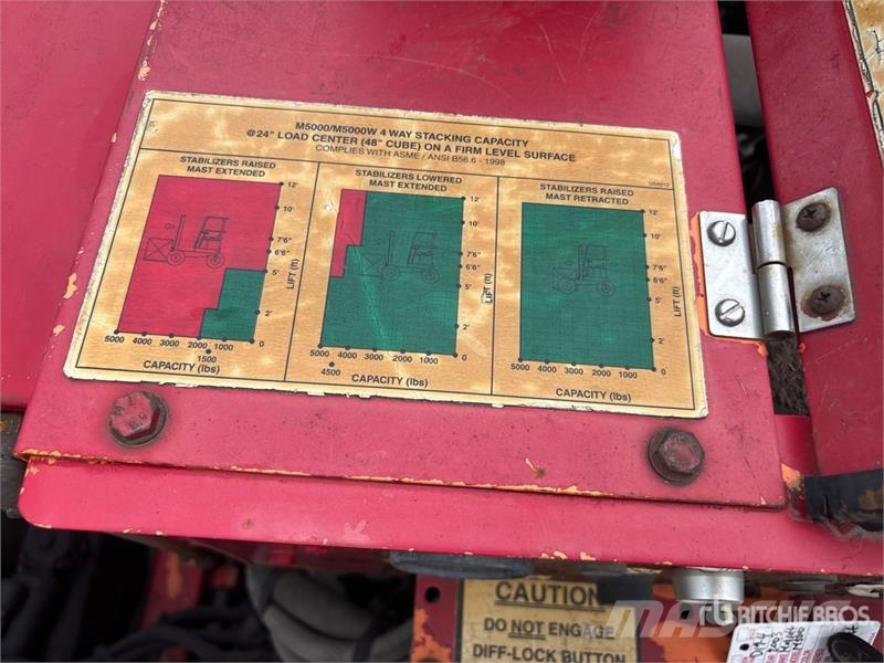 Moffett M5000 رافعات شوكية مثبتة على شاحنات
