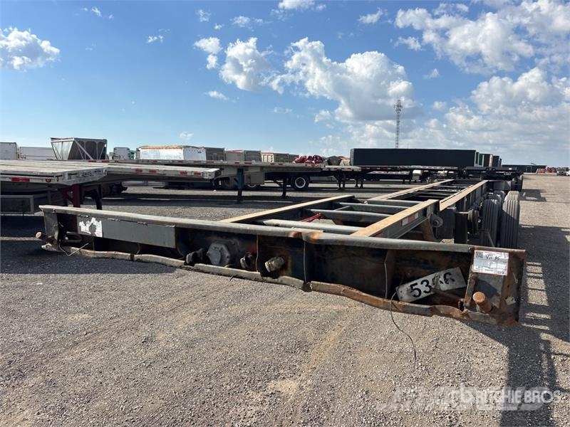 Mond CCG Tri/A Extendable Container Trailer Kontejnerske prikolice