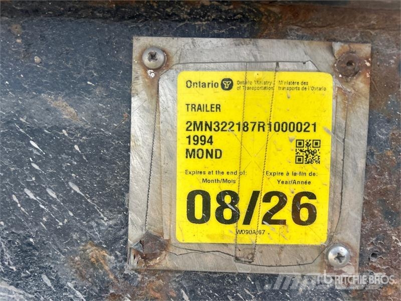  Mond Tri/A Extendable Container Trailer Konteineriekrāvēji