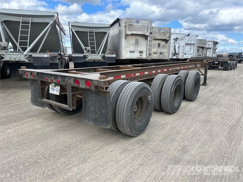 Monon 40 ft Tri/A Container Trailer Kontejnerske prikolice