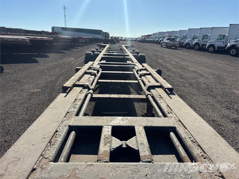 Monon 40 ft Tri/A Container Trailer Kontejnerske prikolice